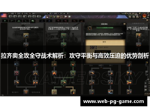 拉齐奥全攻全守战术解析：攻守平衡与高效压迫的优势剖析