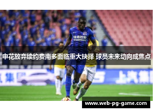 申花放弃续约费南多面临重大抉择 球员未来动向成焦点
