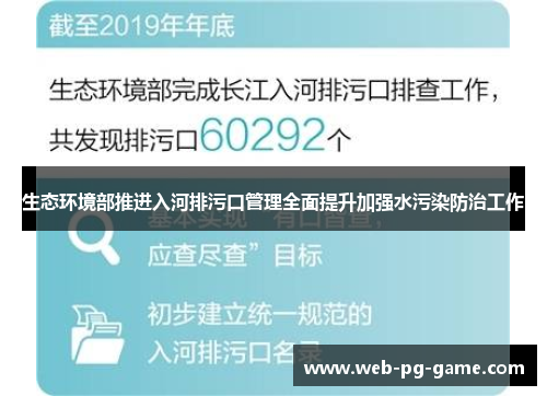 生态环境部推进入河排污口管理全面提升加强水污染防治工作